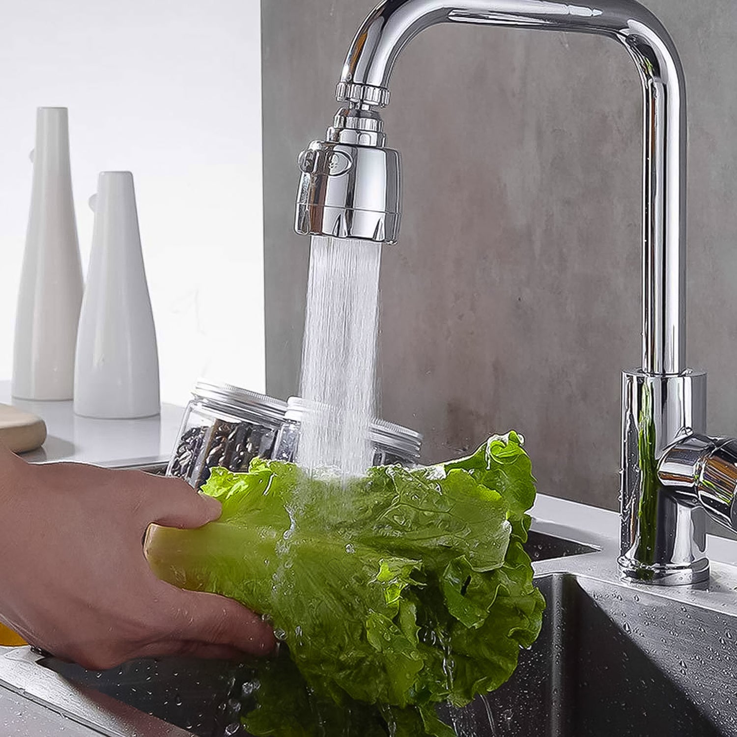 Rotatable Sink head