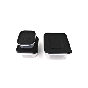 Square food storage container set