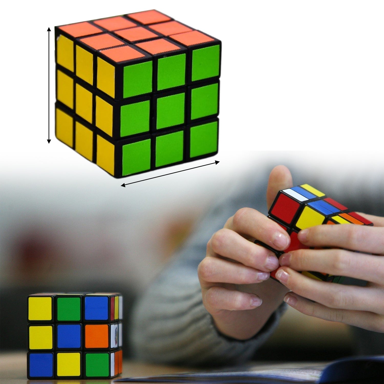 Colorful mini magic cube, small size, ideal for birthday presents