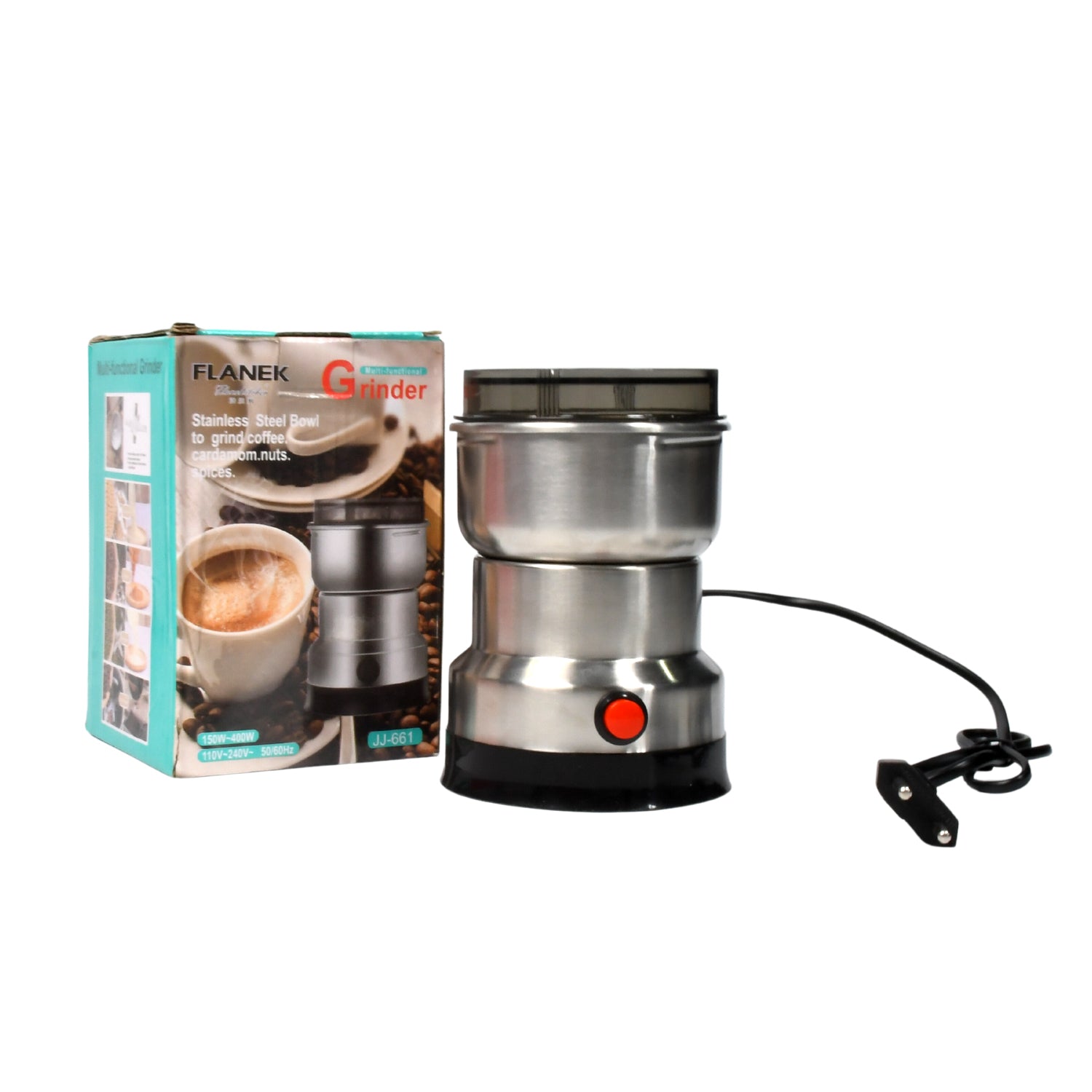 Herb and coffee bean grinder machine