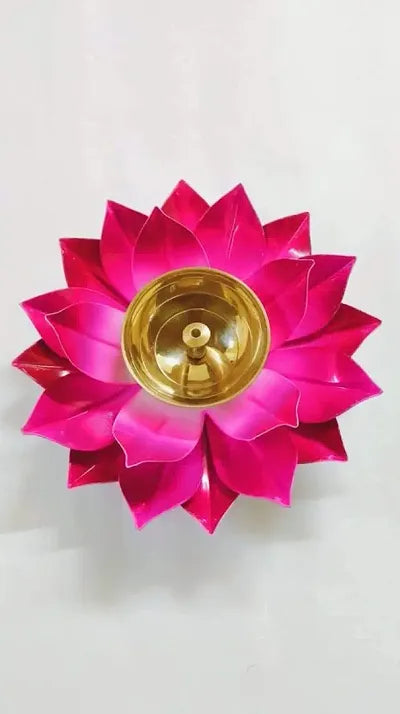 Lotus diya Shape Kamal Patti Akhand Diya