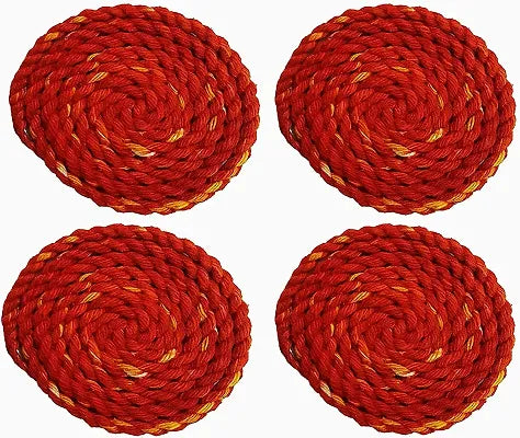 Akhand Jyot Batti for Pooja Navratri Special Long Lambi Puja Aarti Kalave Akhand Jyot Cotton Wicks Batti for Diya Tample Mandir Pooja Oil Lamp| Pack of 12 | Size (22.4 Inch)