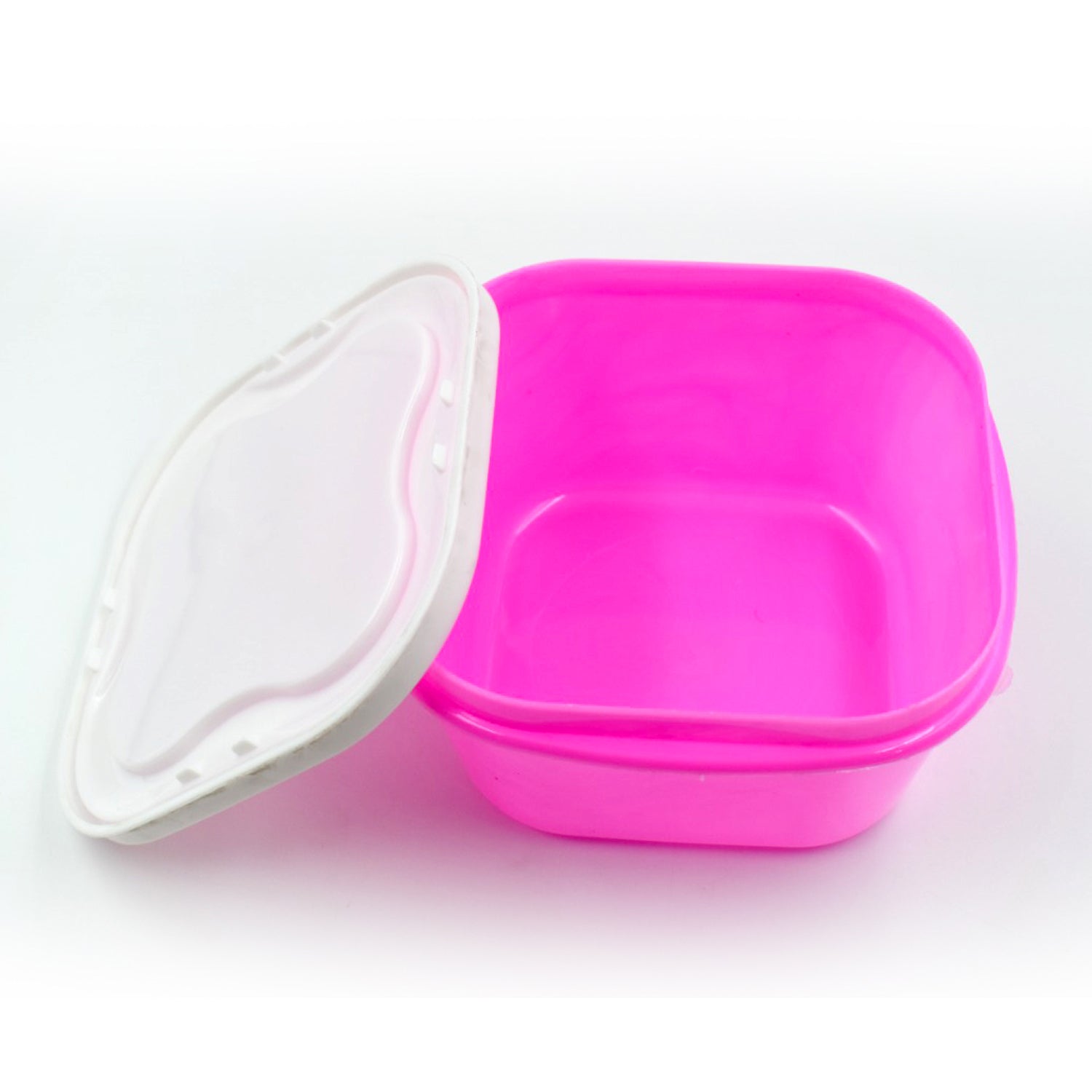 Multi-purpose containers for storing food and office supplies.