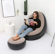 Lazy Sofa Inflatable Chair Bed Portable & Comfy Lounger for Indoors & Outdoors 🛋️