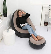 Lazy Sofa Inflatable Chair Bed Portable & Comfy Lounger for Indoors & Outdoors 🛋️