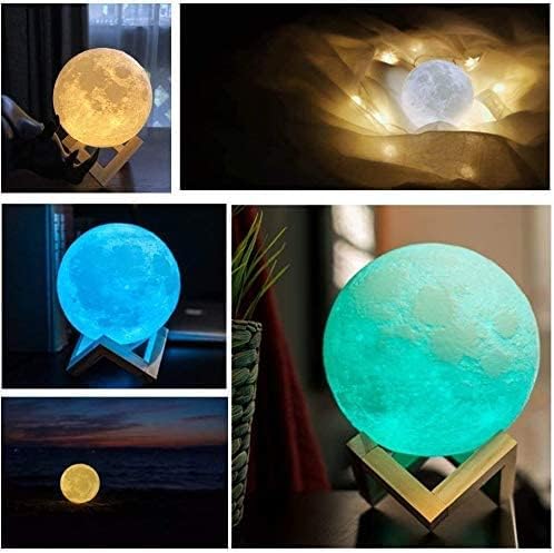 3D Moon Lamp - 16 Colors with Remote & Touch Control 🌙