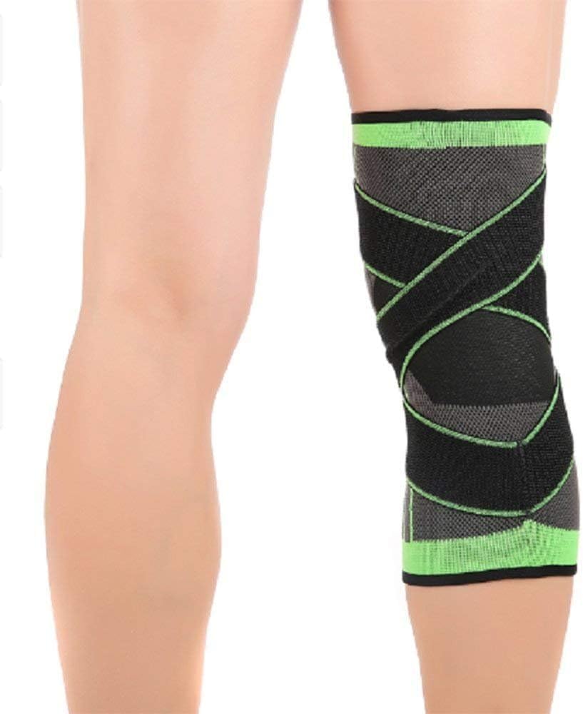 Knee Compression Sleeve with Adjustable Support Pain Relief & Enhanced Performance 💪