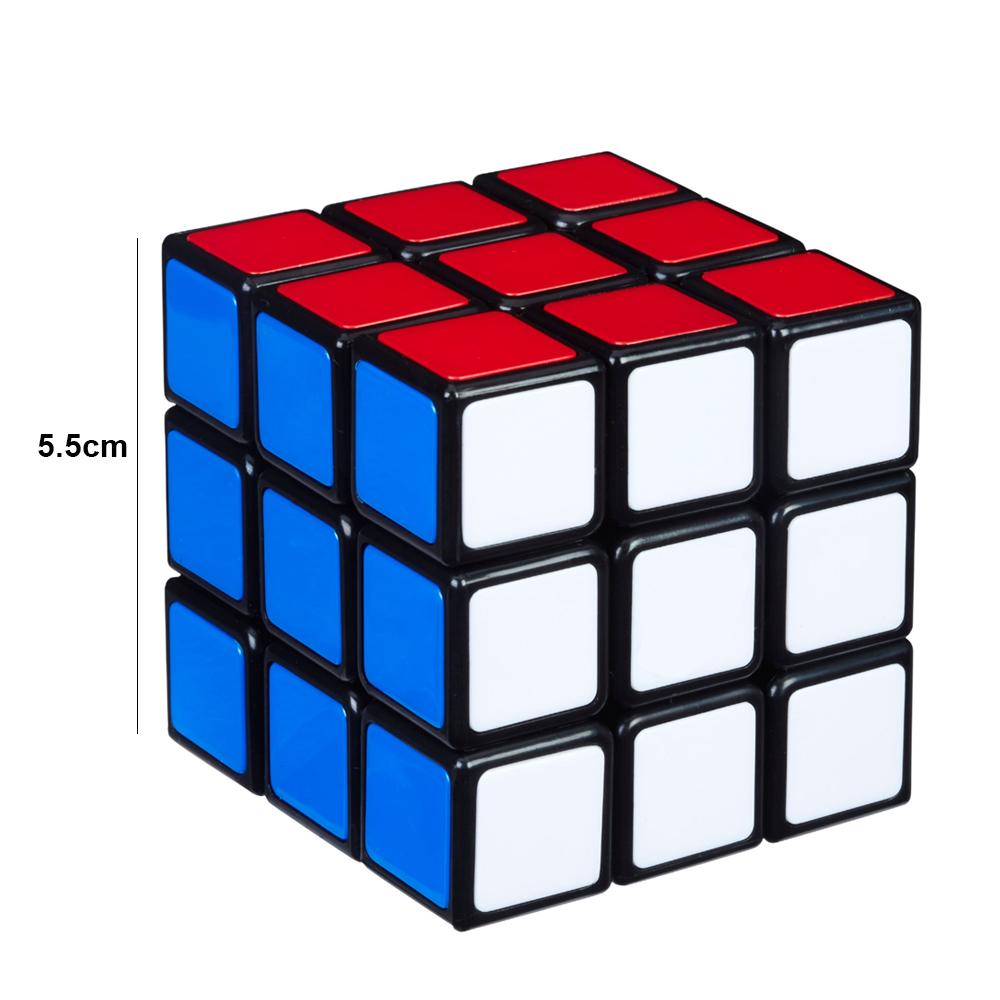 Multicolor 3D puzzle game cube