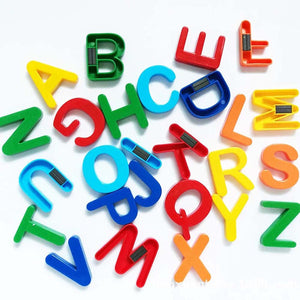 Magnetic letters for learning to spell