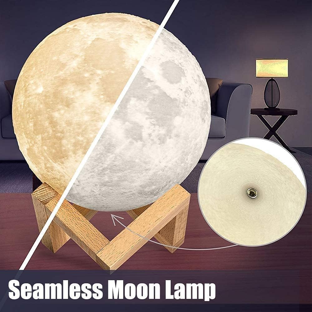 3D Moon Lamp - 16 Colors with Remote & Touch Control 🌙