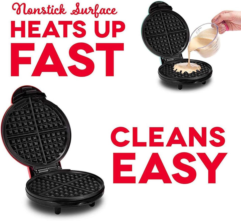 Mini Waffle Maker Compact & Easy Waffle Iron for Delicious Treats 🧇