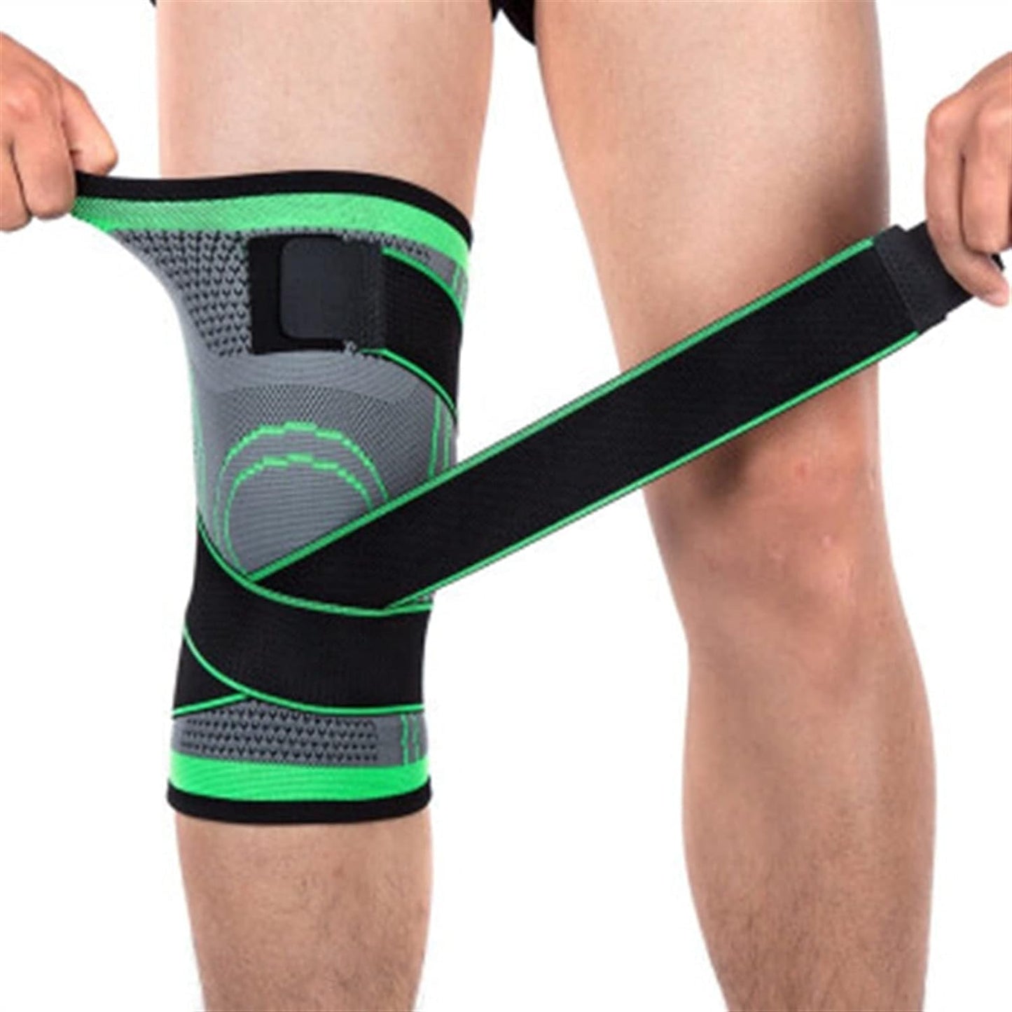 Knee Compression Sleeve with Adjustable Support Pain Relief & Enhanced Performance 💪