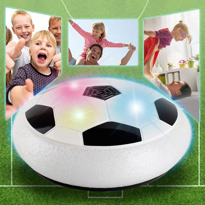 Hover Soccer Ball ⚽️ LED Light-Up Air Power Football for Indoor Fun & Games