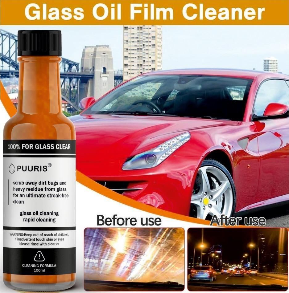 Glass Cleaning Agent Powerful Stain Remover 100ml 79b6bf-66