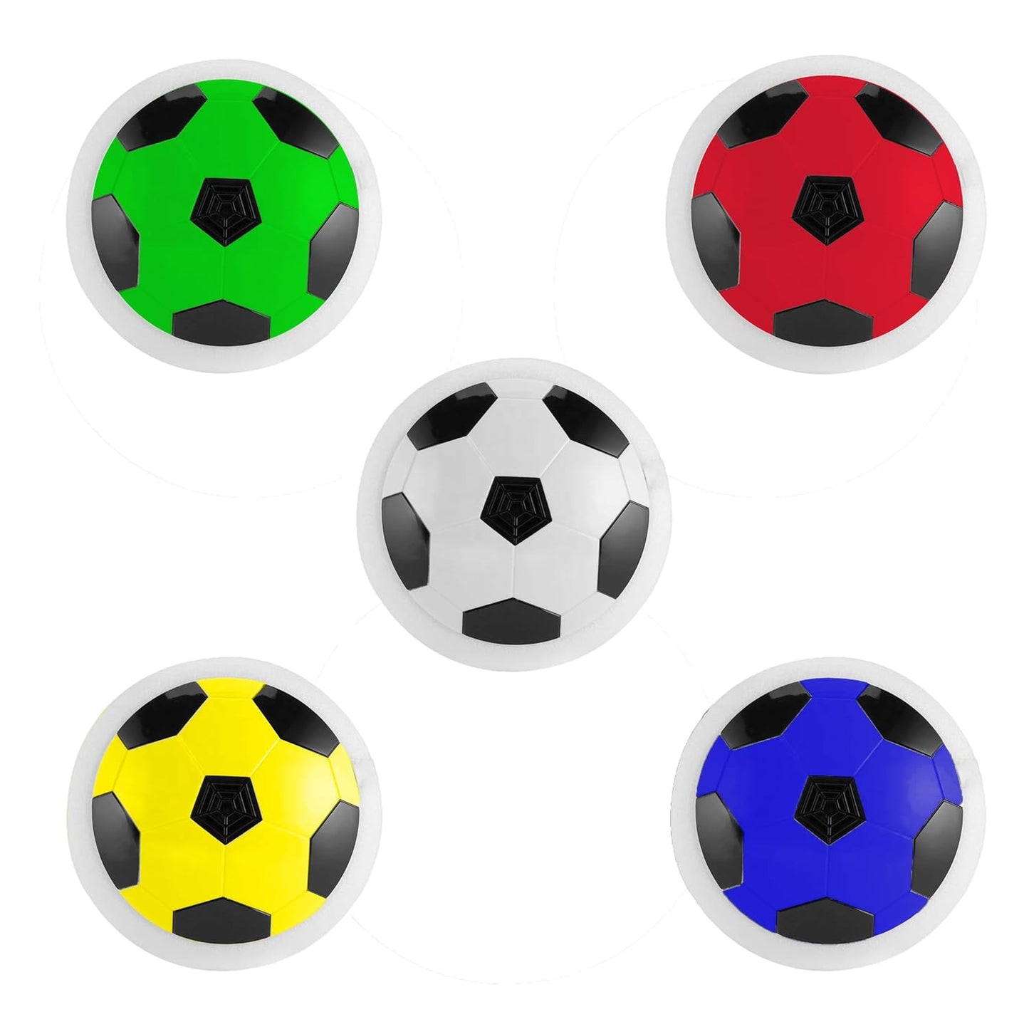 Hover Soccer Ball ⚽️ LED Light-Up Air Power Football for Indoor Fun & Games