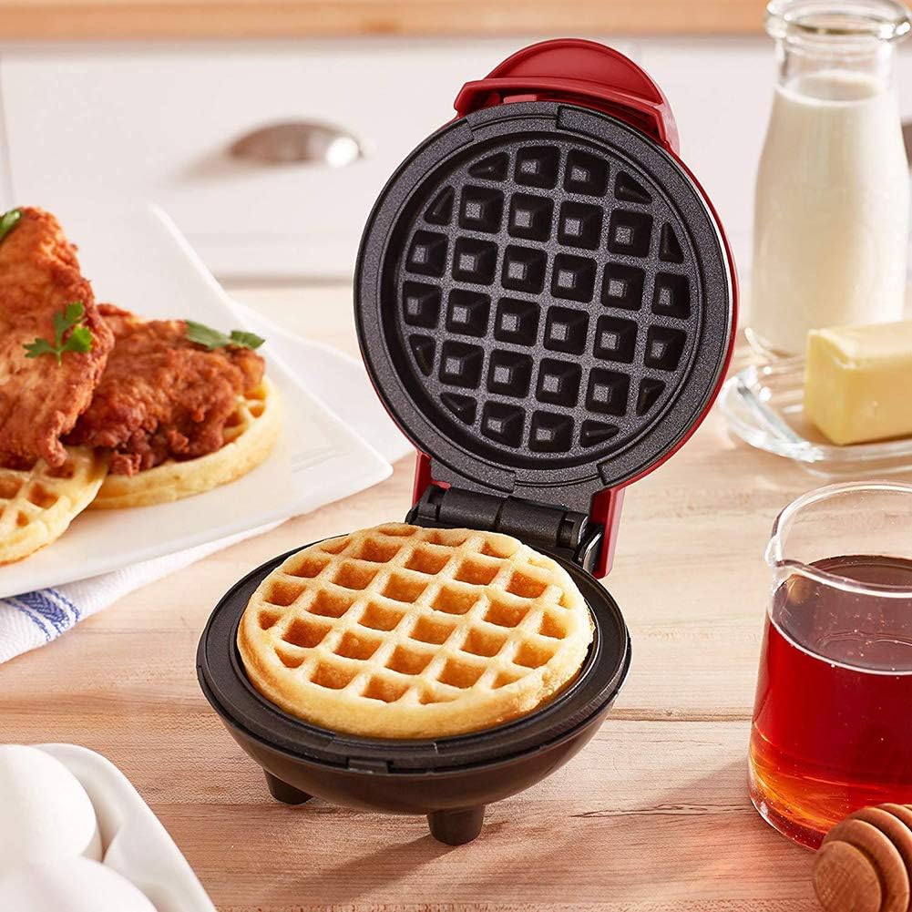 Mini Waffle Maker Compact & Easy Waffle Iron for Delicious Treats 🧇