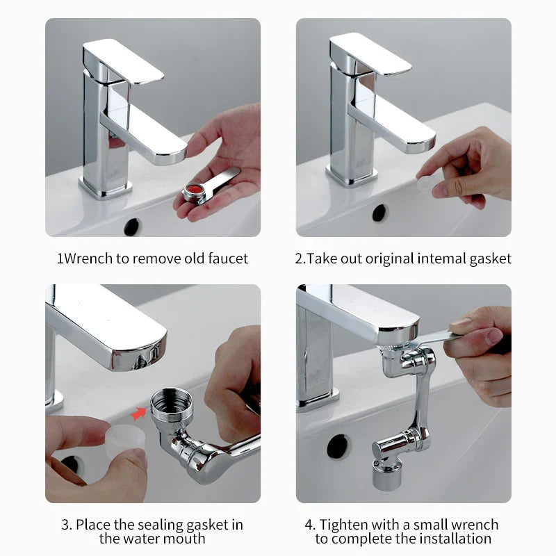 1080° TurboSpa Faucet Spray