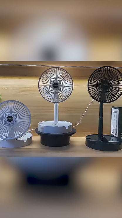 Powerful Rechargeable High Speed Table Desk Fan