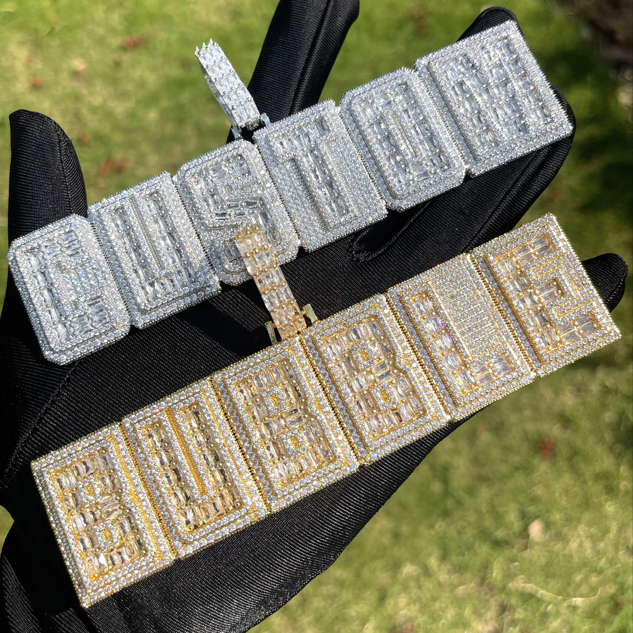 Bubble Letter Iced Out Custom Name Necklace For Men Prong Setting Personazlied Pendant Hip Hop Jewelry S120B0E93284449F593E548A85Ae3B9F4K Bubble Letter Iced Out Custom Name Necklace For Men Prong Setting Personazlied Pendant Hip Hop Jewelry - Image 5