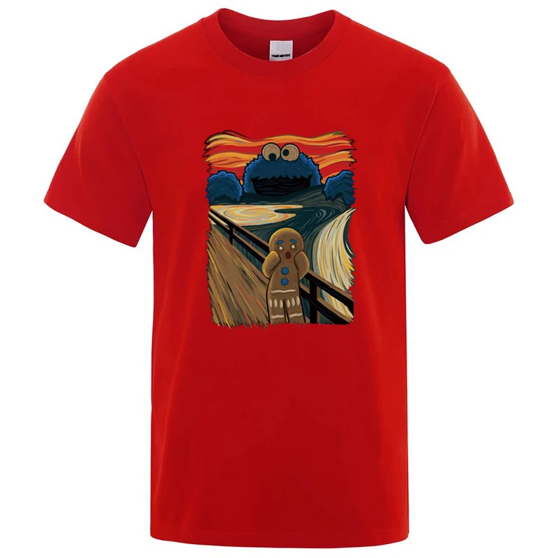 Summer Men'S High Quality T-Shirt 100% Cotton Short Sleeve Print Casual Loose Men T Shirt O-Neck Male T-Shirt Male Tees For Men S59688A37Df0E419Bbe41E7058C1004614 Summer Men'S High Quality T-Shirt 100% Cotton Short Sleeve Print Casual Loose Men T Shirt O-Neck Male T-Shirt Male Tees For Men - Image 10