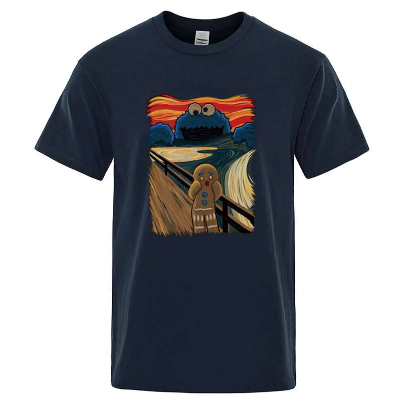 Summer Men'S High Quality T-Shirt 100% Cotton Short Sleeve Print Casual Loose Men T Shirt O-Neck Male T-Shirt Male Tees For Men S81Aa5E5Cc5A449Bb8Ebdda9E12D2Dc02T Summer Men'S High Quality T-Shirt 100% Cotton Short Sleeve Print Casual Loose Men T Shirt O-Neck Male T-Shirt Male Tees For Men - Image 2