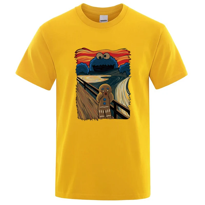 Summer Men'S High Quality T-Shirt 100% Cotton Short Sleeve Print Casual Loose Men T Shirt O-Neck Male T-Shirt Male Tees For Men Sc972Ad925A4B40D8B07A538B9922564C0 Summer Men'S High Quality T-Shirt 100% Cotton Short Sleeve Print Casual Loose Men T Shirt O-Neck Male T-Shirt Male Tees For Men - Image 8