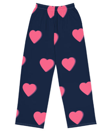 Mopixie Store All Over Print Unisex Wide Leg Pants White Front 6A19A837Cf4Ef Mopixie All-Over Print Unisex Wide-Leg Pants