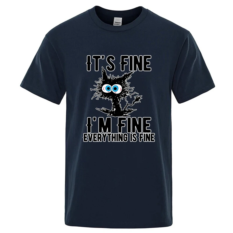 Cool Cat Cotton Graphic Tee Kf S7De5E96052294A198C11B33B37Afd0D1Y Cool Cat Cotton Graphic Tee - Image 6
