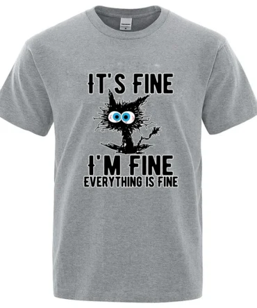 Cool Cat Cotton Graphic Tee